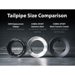 BMW M235i (F22) Exhaust Tailpipes - Larger 3.5" M Performance Tips - Replacement Slip-on OE Style