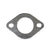 2 Bolt Stainless Steel Exhaust Flange Gasket