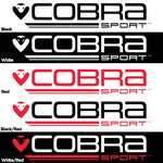 Cobra Sport Logo Vinyl Car Sticker
