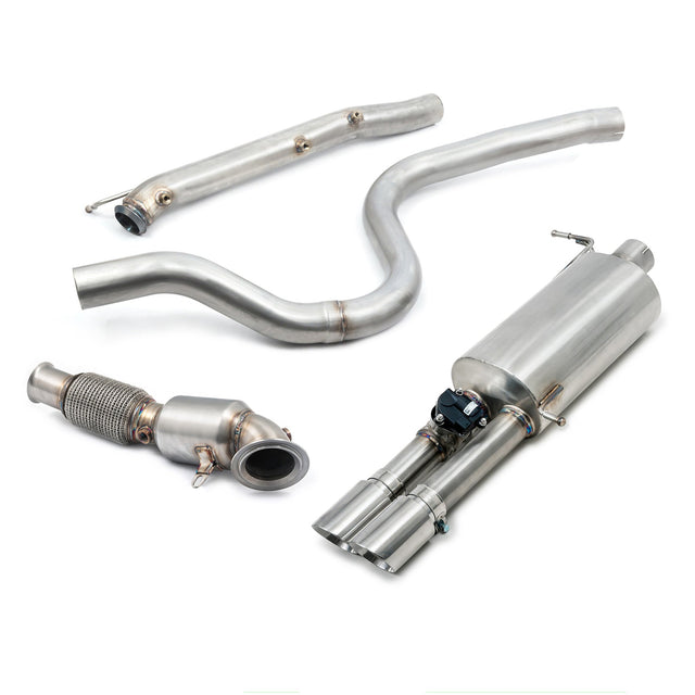 Ford Fiesta ST Mk8 Turbo Back Exhaust with Sports Catalyst by Cobra Sport UK