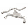 Ford Focus ST 225 / XR5 Resonated Cat Back Non Resonated Cobra Sport Exhaust - FD22