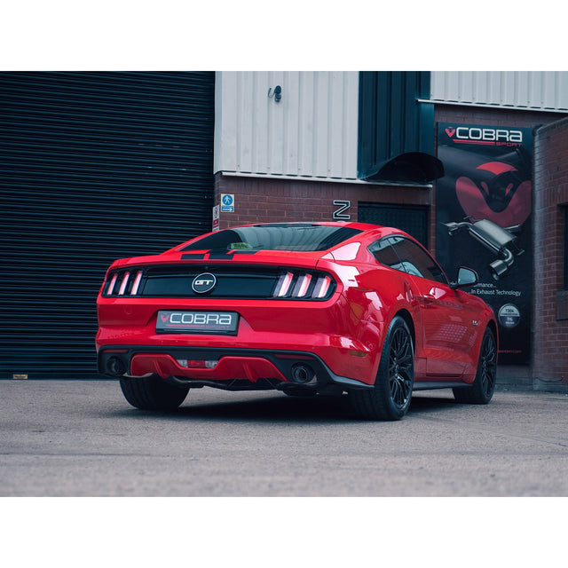 Ford Mustang 2.3 EcoBoost Fastback (2018>) 2.5" Venom Box Delete Axle Back Performance Exhaust