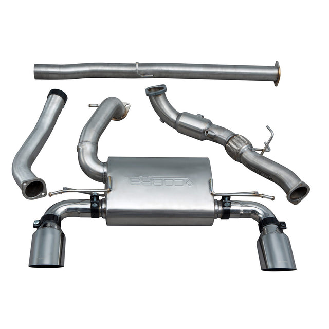 Ford Focus RS (MK3) Non Valved Non Resonated Turbo Back Exhaust with Sports Cat