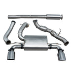Ford Focus RS (MK3) Non Valved Resonated Turbo Back Exhaust with Sports Cat