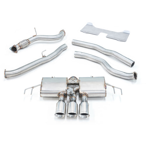 Performance Exhaust for Honda Civic Type R Fl5 - Cat/GPF Back Large Bore Valved Stainless Steel Exhaust by Cobra Sport UK