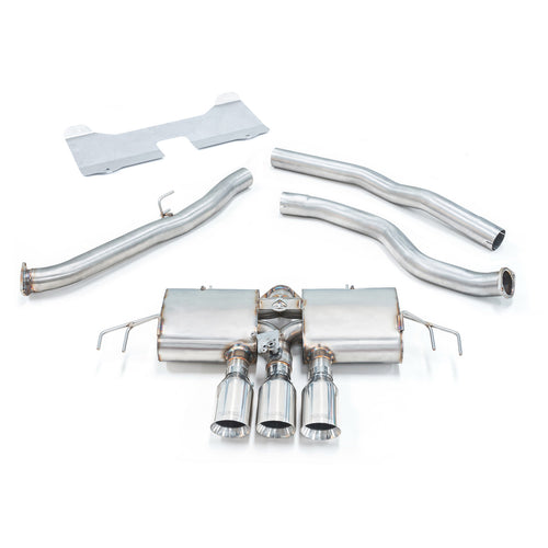 Performance Exhaust for Honda Civic Type R Fl5 - Flex Back Large Bore Stainless Steel Exhaust by Cobra Sport UK