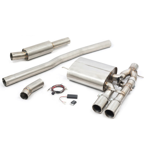 Mini F56 Resonated Valved Cat Back Performance Exhaust