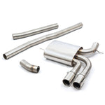 Mini Cooper S F56 Euro Non Resonated Cat Back Back Cobra Exhaust 