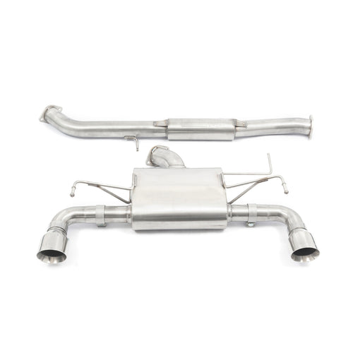 Nissan 350Z Resonated Cobra Sport Performance Exhausts - NZ02