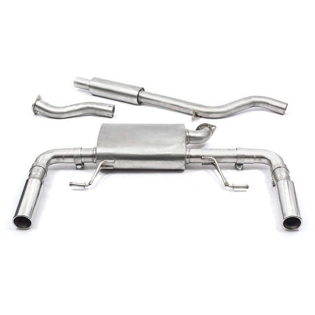 Renault Clio 197 Resonated Catback Cobra Exhaust - RN04