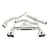 Subaru STI Turbo Back Sports Cat Resonated Exhaust SU76a