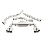 Subaru STI Turbo Back Sports Cat Resonated Exhaust SU76a