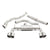 Subaru STI Turbo Back Sports Cat Resonated Exhaust SU76a