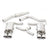 Subaru WRX STI Resonated Cat Back Performance Exhaust - Cobra Sport SU82H