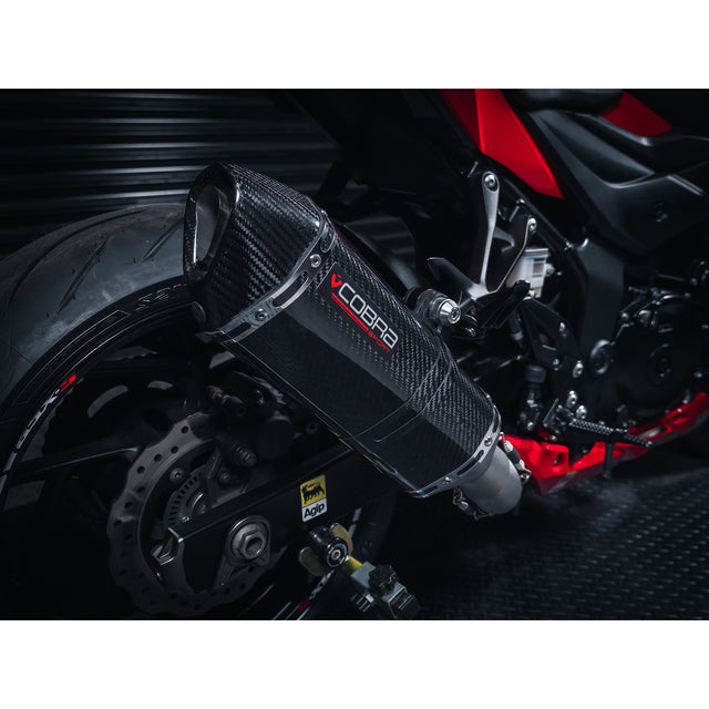 Suzuki GSX-S750 Cobra Sport Comp-Carbon Fibre Half System Performance Exhaust
