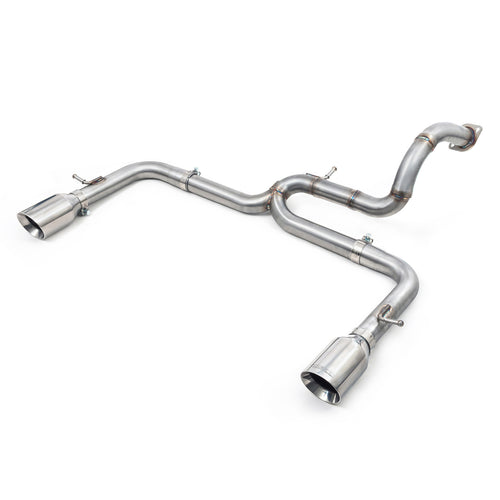 Suzuki Swift Sport Exhaust - 1.4T BoosterJet ZC33S Venom Axle Back Rear Box Delete