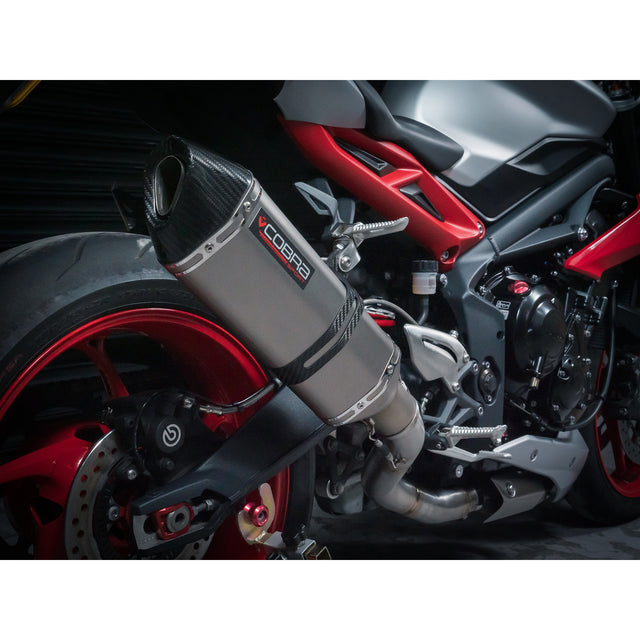 Triumph Street Triple 675 R & RX (2013-16) Half System Performance Exhaust