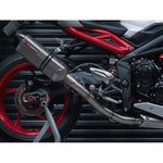 Triumph Street Triple 675 R & RX (2013-16) Half System Performance Exhaust