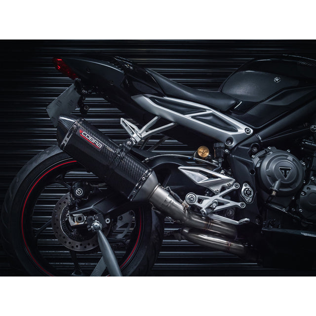Triumph Street Triple 765 S, R & RS (2022) Performance Exhausts