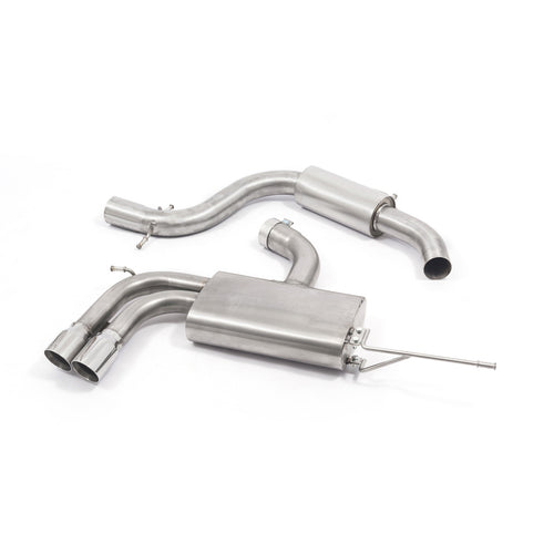Audi A3 TSFI Cat Back Resonated Performance Exhaust AU112