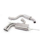 VW Golf GTI Mk5 Resonated Cobra Sport Cat Back Performance Exhaust - VW21