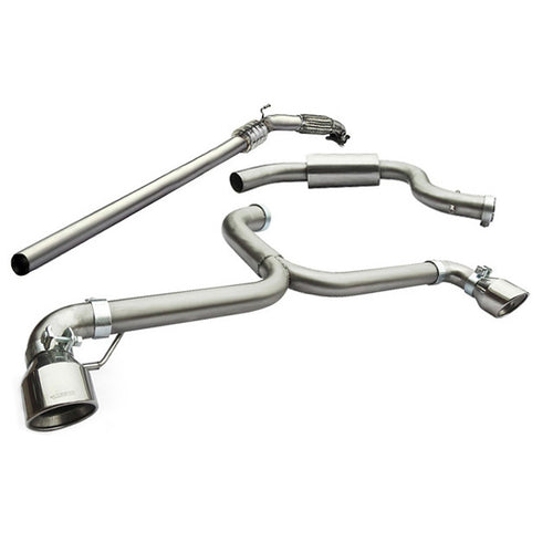 VW Golf GTI Mk6 Rear Box Delete Venom Cobra Exhaust - VW40a
