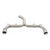 VW Golf GTI (Mk7.5) 2.0 TSI (5G) (17-20) Race Rear Axle Back (back box delete) Performance Exhaust
