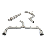 VW Golf GTI Mk8 2020> Loud Race GPF Back Box Delete Cobra Exhaust
