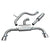 VW Golf GTI MK7 Resonated Cat Back Sports Exhaust