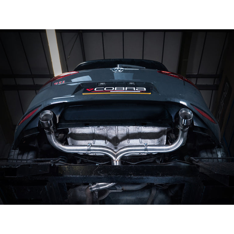 VW Golf GTI (Mk7) 2.0 TSI (5G) (12-17) Race Rear Axle Back (back box d ...