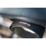 Pair of 4.5" Slash Cut Carbon Fibre Tips TP105-CF-2