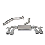 VW Golf R Mk7 Valved Resonated Cat Back Sports Exhaust