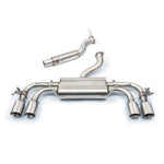 Valved VW Golf R Mk8 Cat/GPF Back Cobra Sport Performance Exhaust