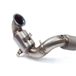 VW Polo GTI (AW) Mk6 2.0 TSI (19>) Sports Cat / De-Cat Front Downpipe (incl PPF delete) Performance Exhaust
