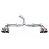 VW Golf GTI Mk7 Quad Exit (4 Tips) Axle Back Performance Exhaust by Cobra Spott