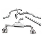 VW Golf GTI (Mk7) 2.0 TSI (5G) (12-17) Quad Exit Turbo Back Golf R Style Performance Exhaust