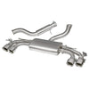 Valved Audi TTS (MK3) Valved Resonated Cat Back Performance Exhaust