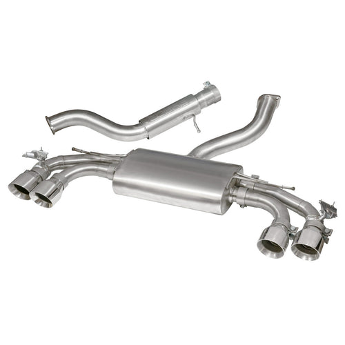 Valved Audi TTS (MK3) Valved Resonated Cat Back Performance Exhaust