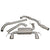 Vauxhall Corsa E VXR Turbo Back Exhaust VZ19b