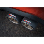 Pair of 4" Twin Inward Rolled Carbon Fibre Tips TP116-CF-2