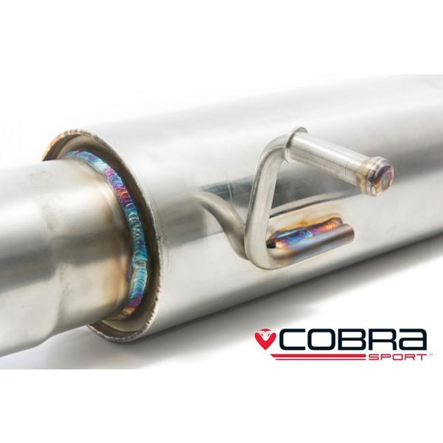 Audi S3 (8V) Valved Cat Back Exhaust Resonated Section