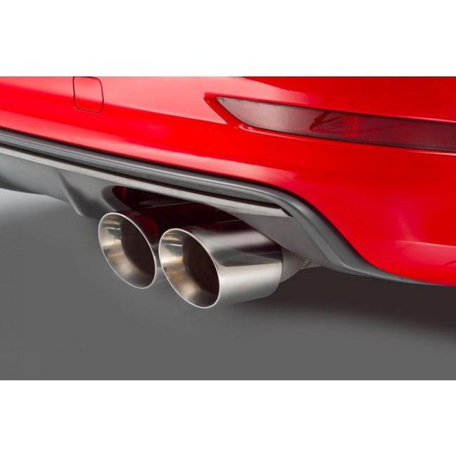Audi S3 Saloon Cobra Sport Exhaust Twin Tailpipes