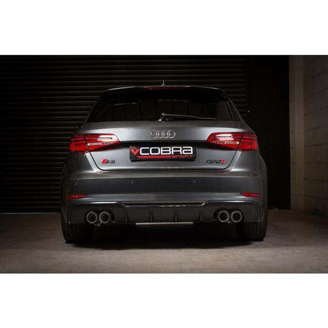 Audi S3 (8V) Valved Cat Back Exhaust