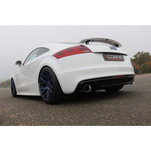 Audi TT sports exhaust fitted