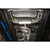 Audi TTS (MK3) Resonated Turbo Back Performance Exhaust with Sports Cat