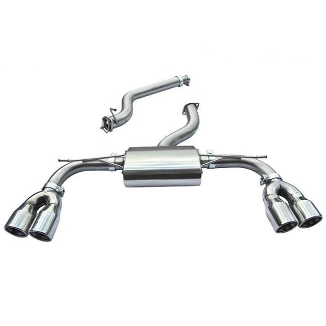 Audi S3 (8V) Saloon Cat Back Cobra Sport Exhaust - AU66