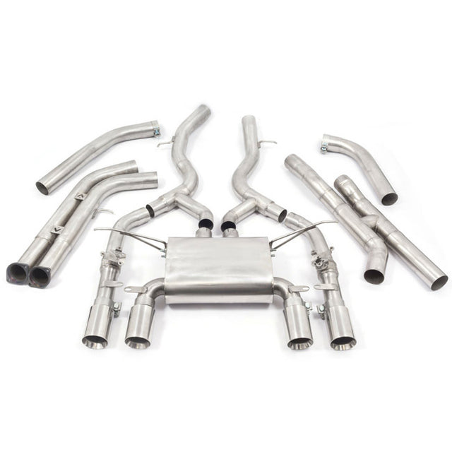 BMW M3 (F80) Primary Cat Back Valved Cobra Sport Exhaust - BM104