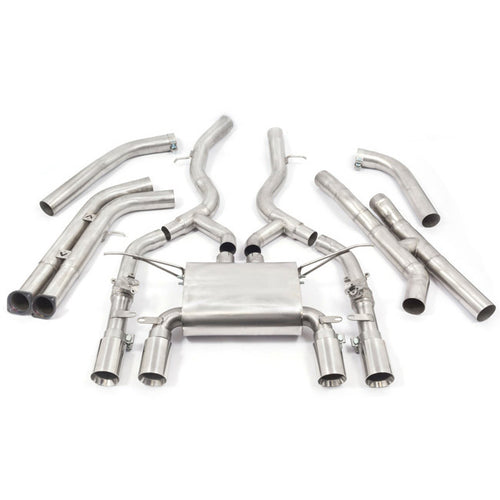 BMW M3 (F80) Primary Cat Back Valved Cobra Sport Exhaust - BM104
