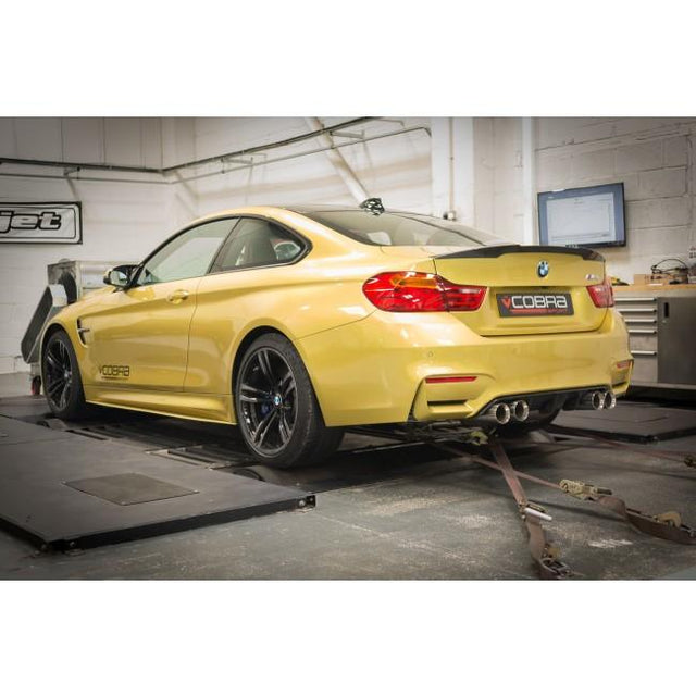 BMW M4 (F82) Secondary Cat Back Valved Cobra Sport Exhaust