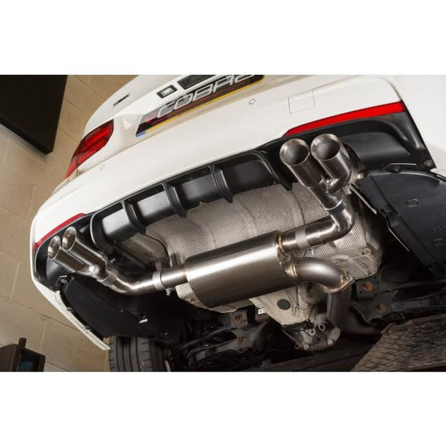 BMW Quad Tailpipe Exhaust Conversion by Cobra Sport
